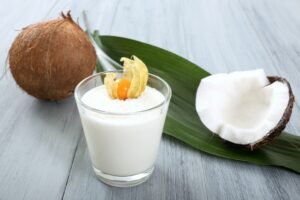 Bananen-Kokos-Milchshake