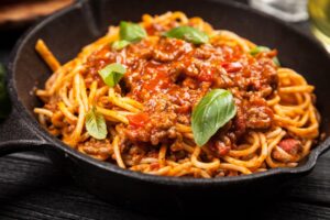 One-Pot-Pasta – Spaghetti Bolognese
